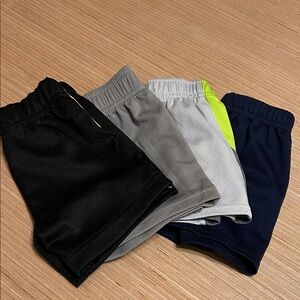 Kids Multi-Color Shorts  4 Pairs